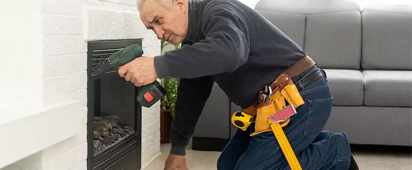 New Indoor Fireplace Installation in Maryland City, Maryland